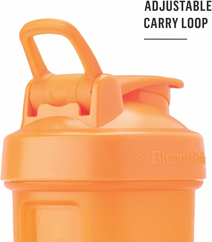 BlenderBottle Classic V2 Shaker Bottle Perfect for Protein Shakes and Pre Workout, 28-Ounce, Mango