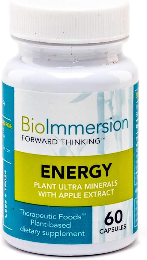 Energy- Plant Ultra Minerals with Apple Extract - 60 Capsules