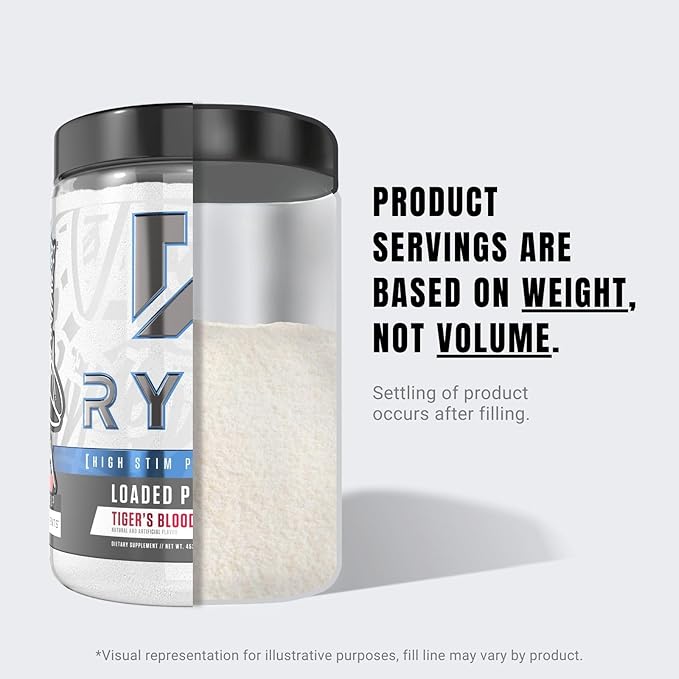 RYSE Loaded Pre Workout Powder Supplement for Men & Women | Pumps, Energy, Focus | Beta Alanine + Citrulline | 325mg Caffeine | 30 Servings (Country Time Lemonade)