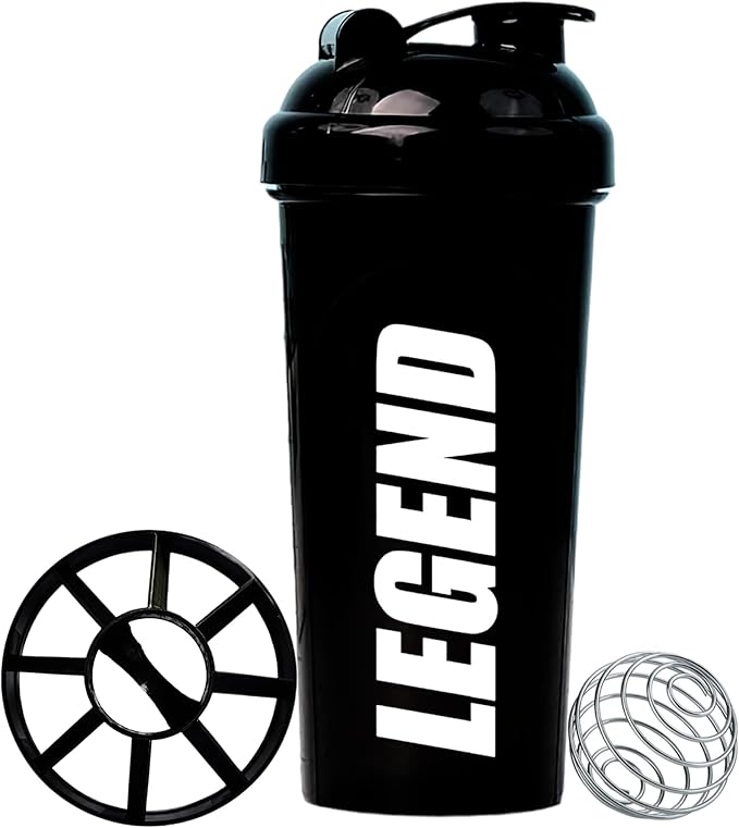 AYU [4 Pack] 24 OZ Shaker Bottle For Protein Mixes, Dishwasher Safe, Shaker Cups For Protein Shakes, Pre-Workout Shaker Cups, Blender Shaker Bottle Pack, Protein Shake Cup