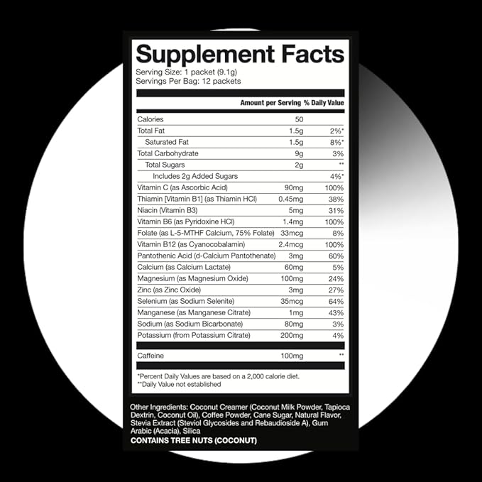 Halo Hydration - Electrolyte Drink Mix | Hydration Powder Packets | Pina Colada Flavor – for Sports and Cycling | Easy Open Single Serving Stick | 12 Sticks