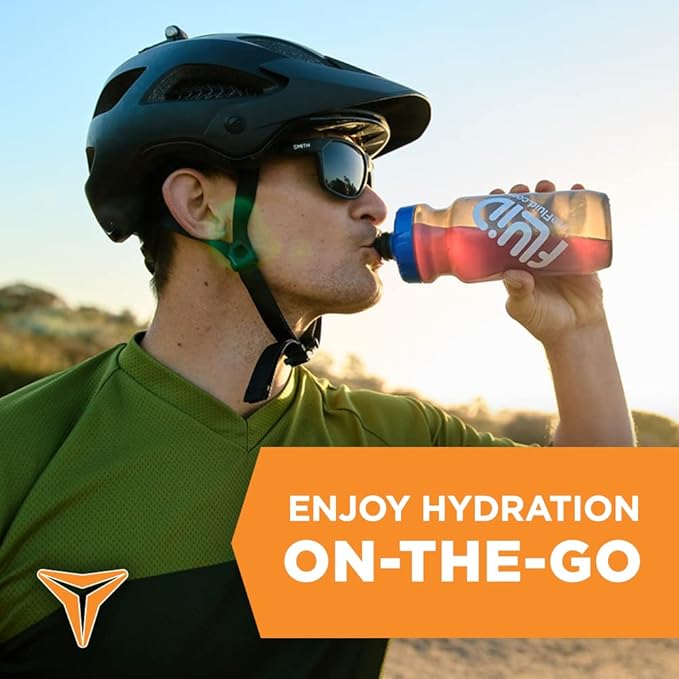 Fluid Tactical - Zero Sugar, Keto Electrolyte Powder, Hydration Packets, Made in USA (Wild Berry, 25 Count)