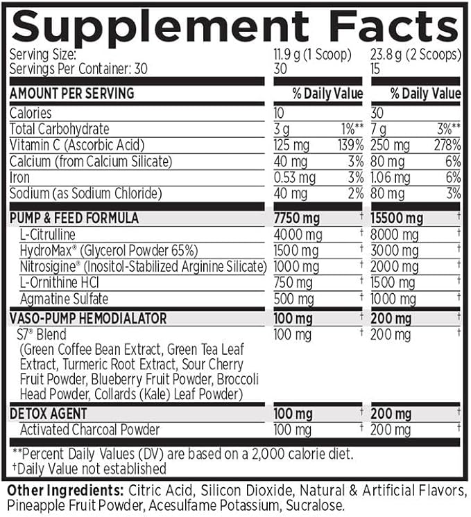 MRI NO2 Black Nitric Oxide Supplement for Pump, Muscle Growth, Vascularity & Energy - Powerful NO Booster Pre-Workout with Citrulline + 30 Servings (Black Razzy Ripped)
