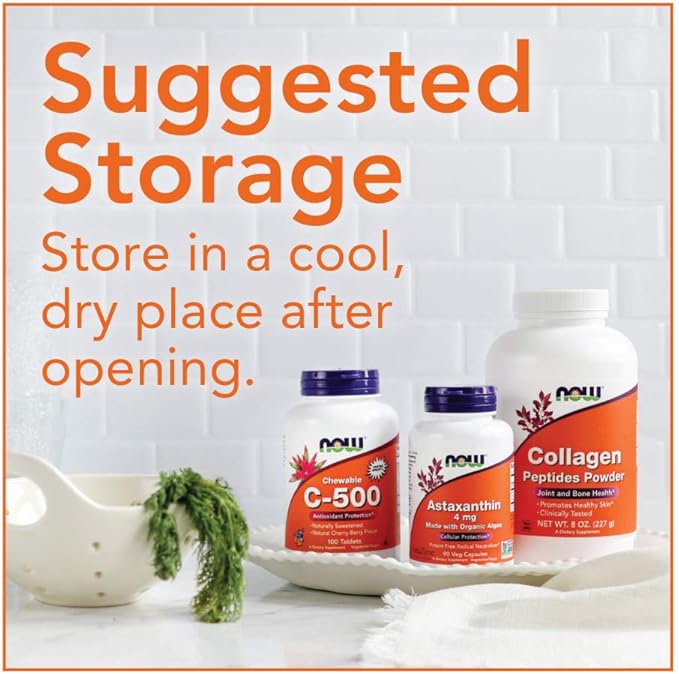 NOW Foods Supplements, Glucosamine & Chondroitin Extra Strength, Sulfate Forms, 120 Tablets