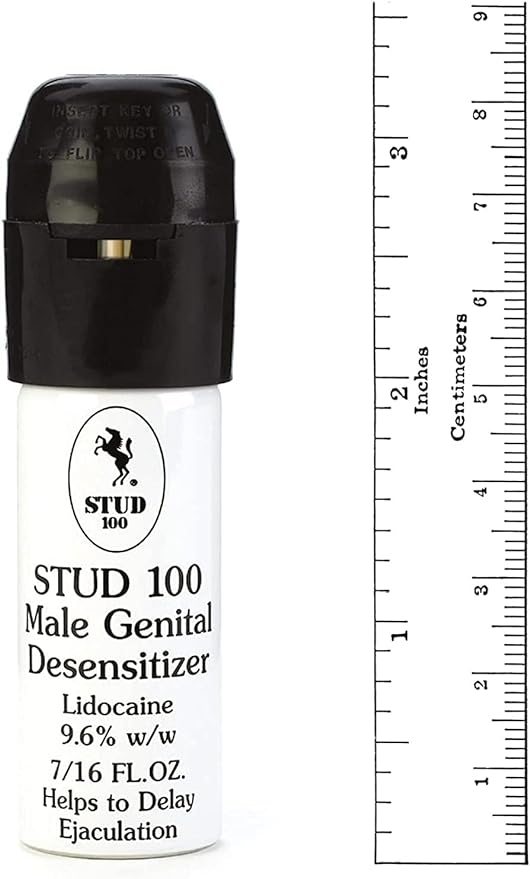 Stud 100 Male Genital Desensitizer Spray, 7/16- Fl. Ounce Box (Pack of 1