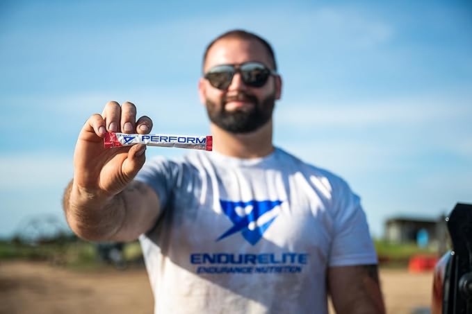 EndurElite Perform Elite- Pre Workout Powder Supplement- Pre-Workout for Endurance Athletes- 20 Serving Bag- Fast Fruit Burst