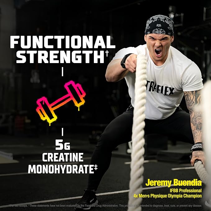 GAT SPORT Nitraflex KAOS Stimulant Free Pre-Workout (Berry Lemonade)