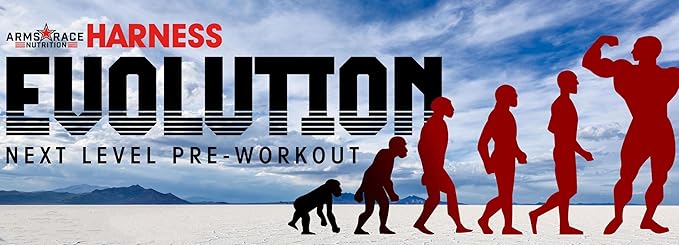 Arms Race Nutrition Harness Evolution Next Level Pre-Workout, 20 Servings (Jalapeno Margarita)
