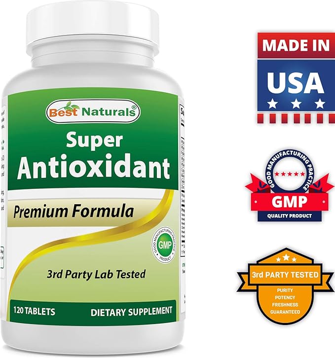 Best Naturals Super Antioxidant Formula 120 Tablets