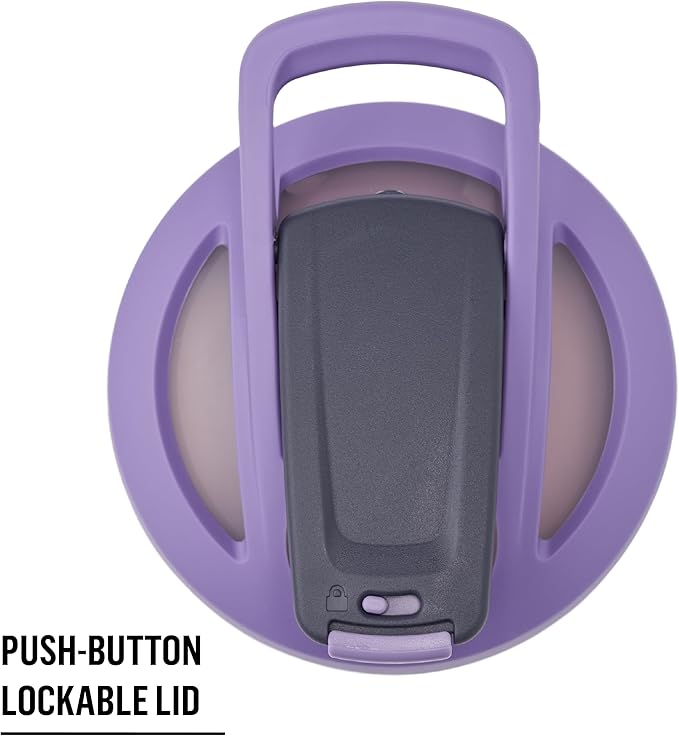 BlenderBottle Strada Shaker Cup Perfect for Protein Shakes and Pre Workout, 28-Ounce, Purple