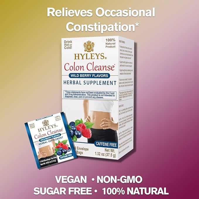 Hyleys Colon Cleanse Wild Berries (12 Pack)