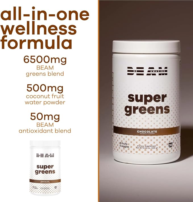 Be Amazing Vegan Pre-Workout Powder | On-The-Go Energy Boost Drink Powder with All-Natural Caffeine, No Crash, No Jitters | Gluten-Free Supplement with Adaptogens | Pink Lemonade, 7 Travel Stick