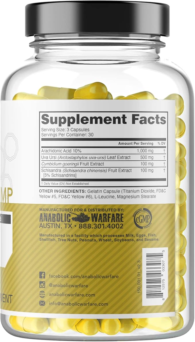 Anabolic Pump, Advanced Pump Formula, Increase Muscle Pumps*, Maximize Nutrient Delivery* (90 Capsules)