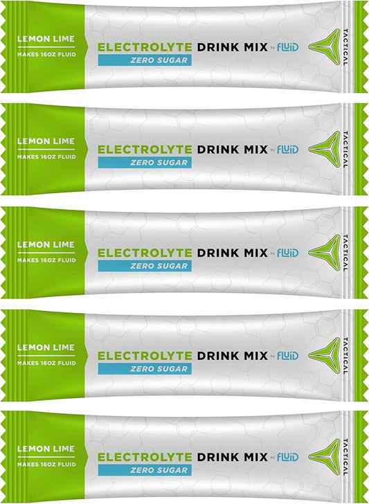 Zero Sugar, Keto Electrolyte Powder, Hydration Packets, Made in USA (Lemon Lime, 25 Count)