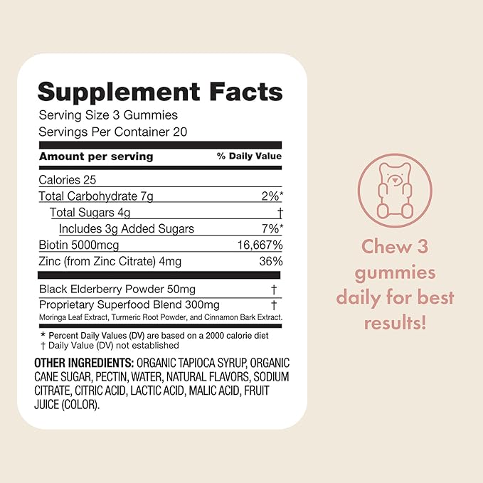 Boobie Bears Lactation Support Gummies | Helps As Milk Supply Booster & Supports Immune Health & Hair Growth | Breastfeeding Supplements with Zinc & Elderberry for Milk Supply Increase, 60 Count