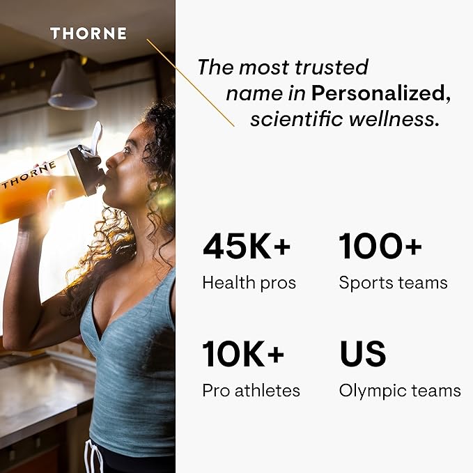 THORNE Pre-Workout Elite - Natural Support for Energy Production and Performance - Citrus Berry Flavored - NSF Certified for Sport - 4.32 Oz - 24 Servings