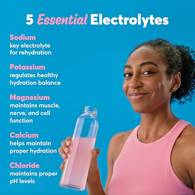 Nuun Hydration Energy Electrolyte Tablets with Caffeine, B Vitamins and Ginseng, Berry Blast, 5 Essential Electrolytes for Hydration, Vegan, Non-GMO, 8 Pack (80 Servings)