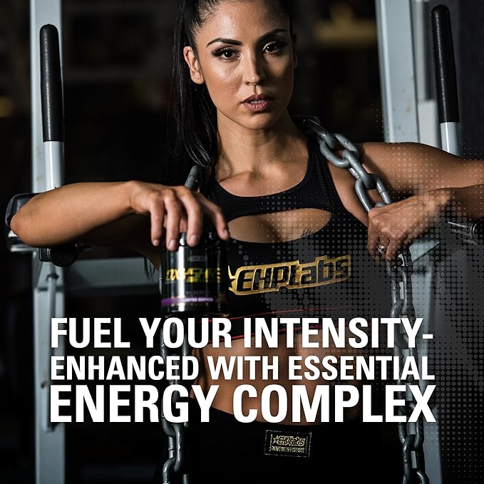 EHP Labs OxyShred Hardcore Super Dosed Pre Workout Powder - Preworkout Powder with L Glutamine & Acetyl L Carnitine, Energy Boost Drink - 275mg of Caffeine - Sour Crawlies, 40 Servings