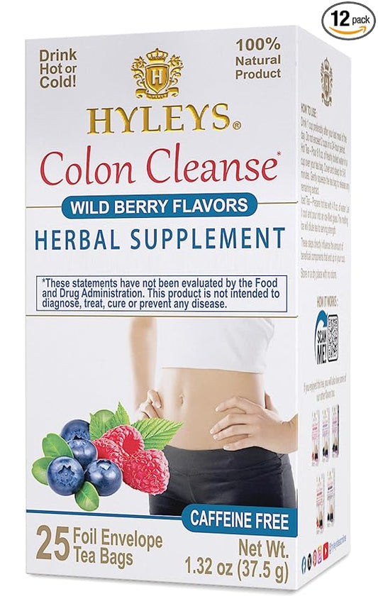 Hyleys Colon Cleanse Wild Berries (12 Pack)