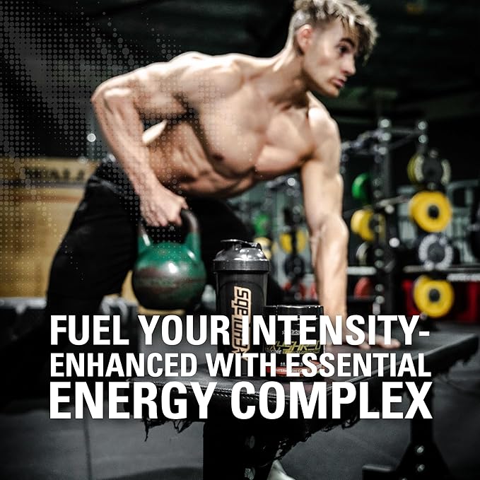 EHP Labs OxyShred Hardcore Super Dosed Pre Workout Powder - Preworkout Powder with L Glutamine & Acetyl L Carnitine, Energy Boost Drink - 275mg of Caffeine - Grape Bubblegum, 40 Servings