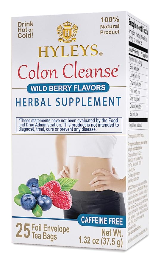 Hyleys Colon Cleanse Wild Berries (12 Pack)
