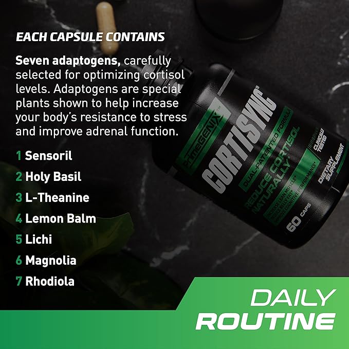 CortiSync | Reduce Cortisol | Increase Energy | Improve Focus | Organic