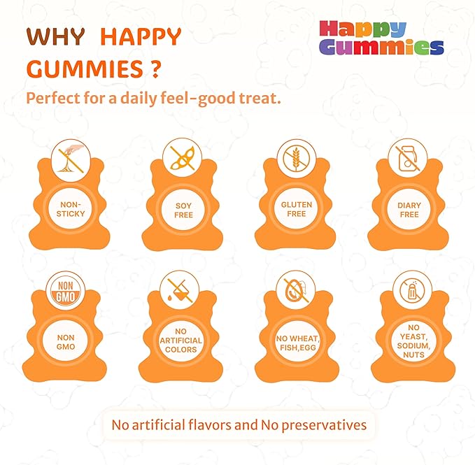 Kids Multivitamin, 60ct Strawberry, Orange and Cherry Flavored Gummies