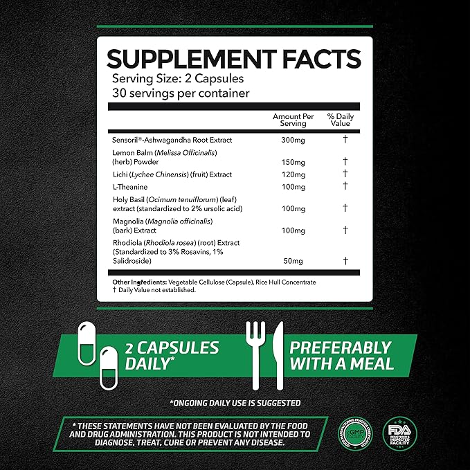 CortiSync | Reduce Cortisol | Increase Energy | Improve Focus | Organic